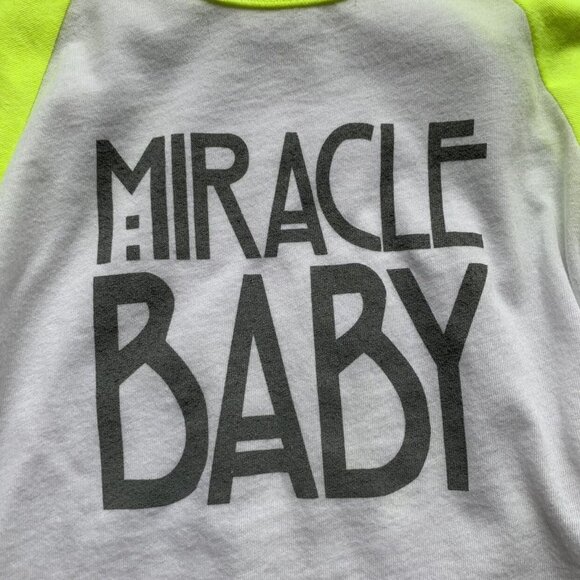 Small Shop Miracle Baby Neon Raglan - Picture 3 of 6